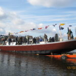 Video of the Gundalow “Piscataqua” launched on December 10th…