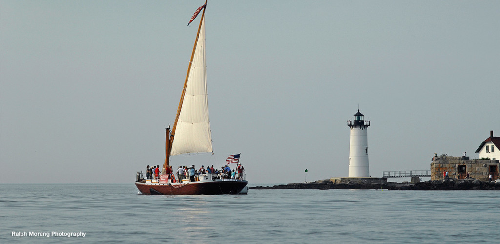 Gundalow sailing, photo by Ralph Morang