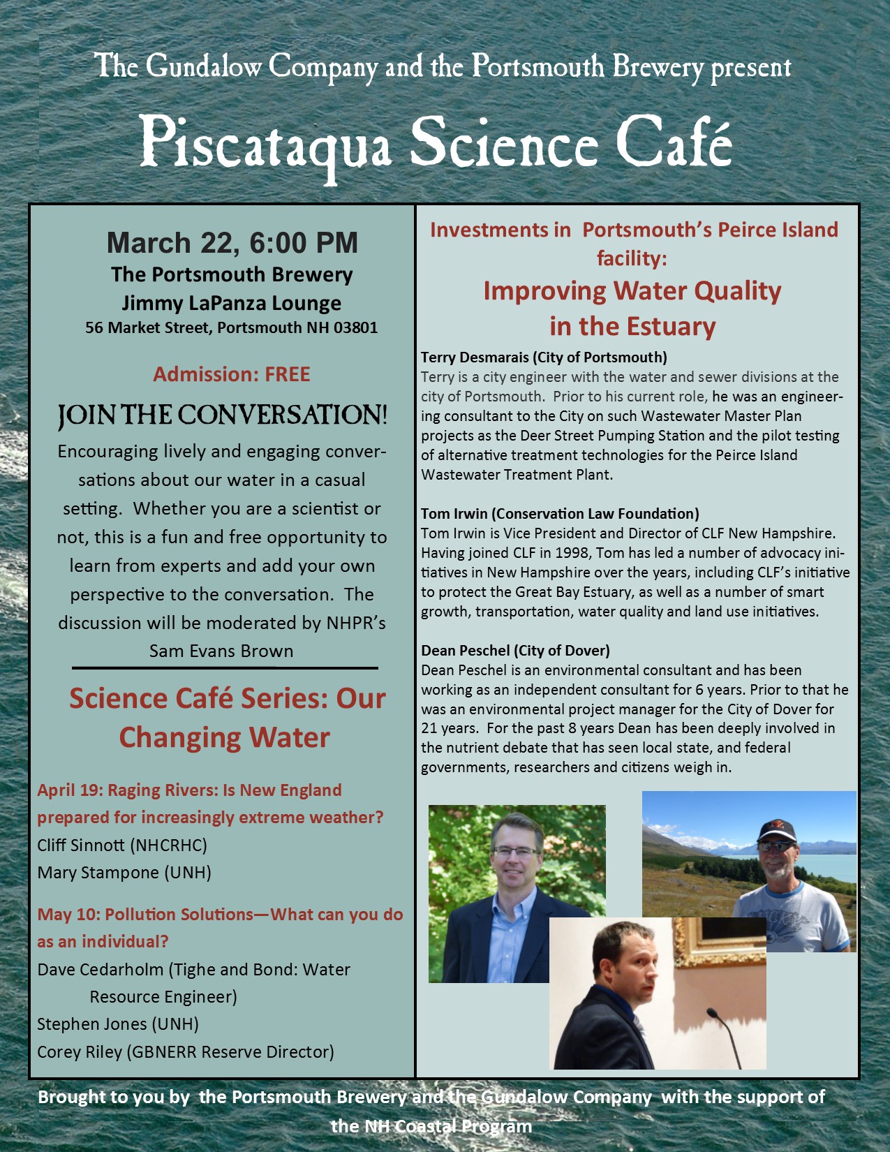science cafe March 22