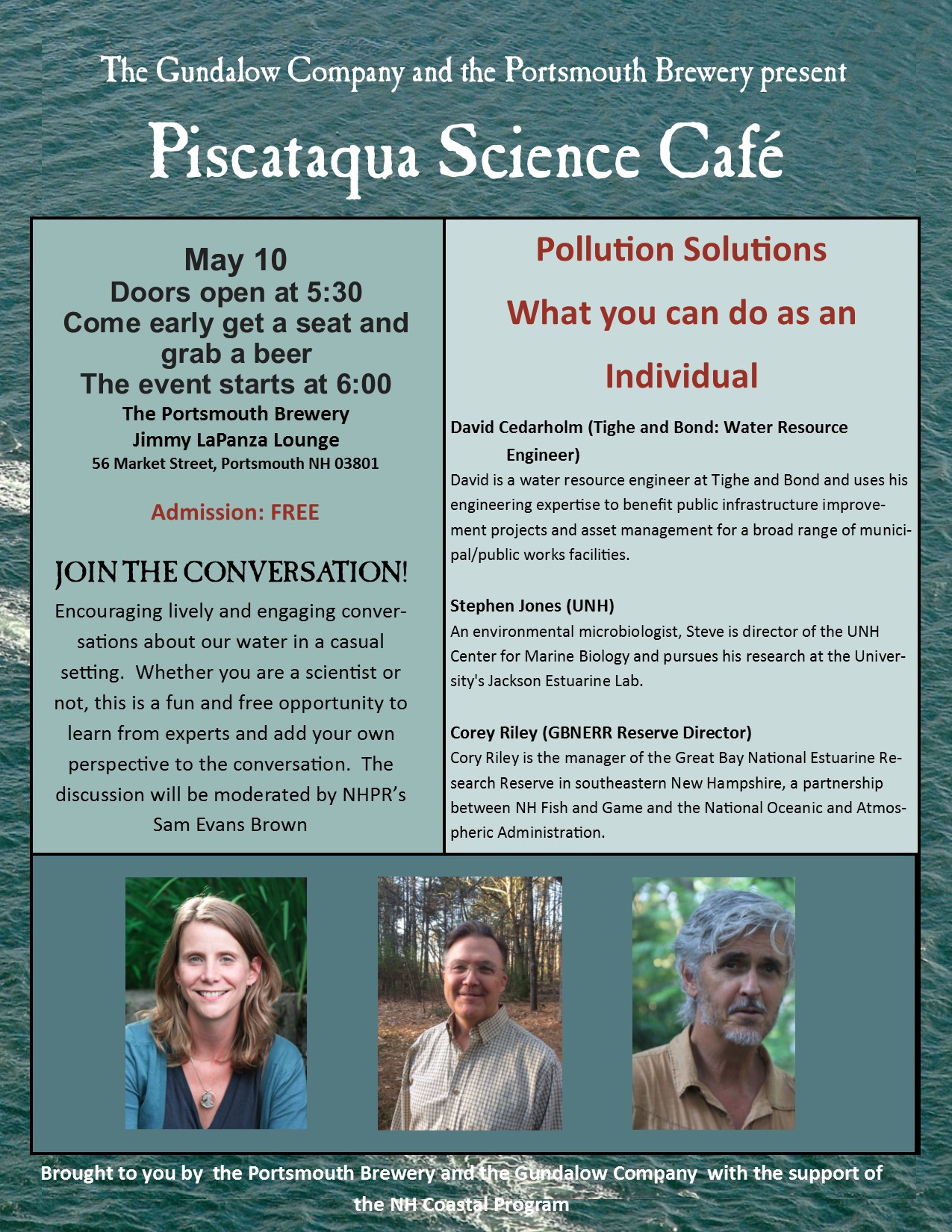 science cafe May 10