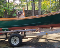 For Sale: 16’ Cedar Strip West Point Skiff