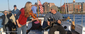 Music on the Gundalow, photo by Ralph Morang